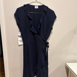 Sunday Best Midnight Blue High Low Dress